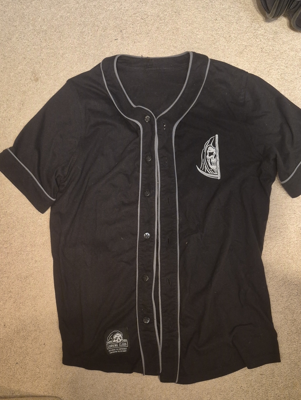 Lurking Class Size Medium Baseball Tee